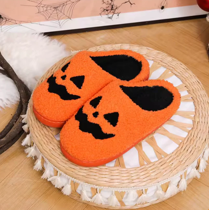 Matching Spooky Slippers